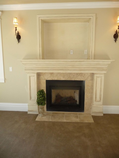 CUSTOM FIREPLACE klassisk-sovrum