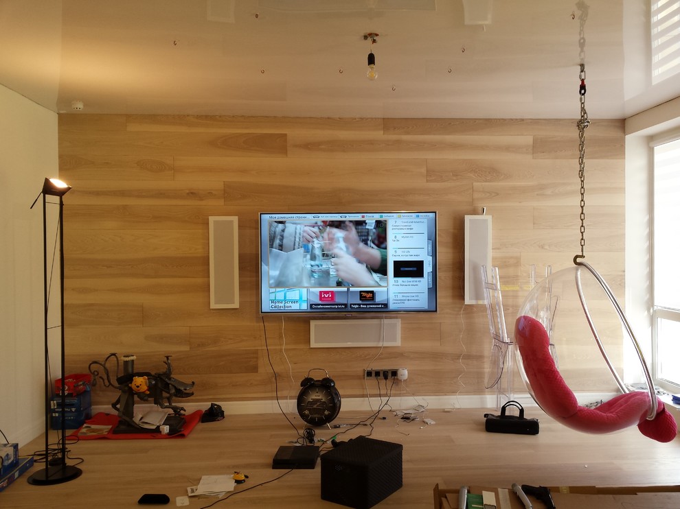 Квартира в стиле поп-арт и лофт