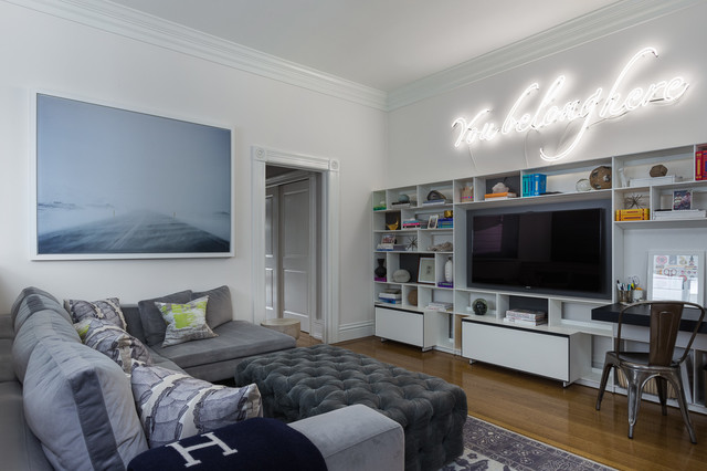 Lower Haight Residence nyklassisk-allrum