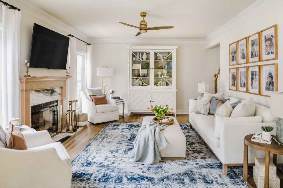 Kitchen and living room remodel