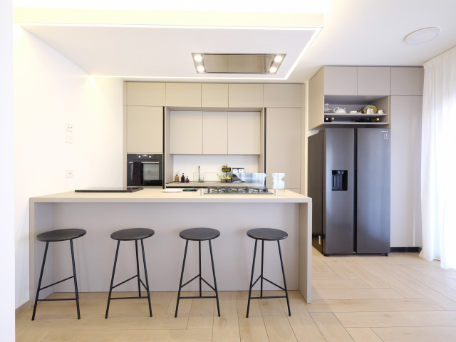 Casa B contemporaneo-cocina