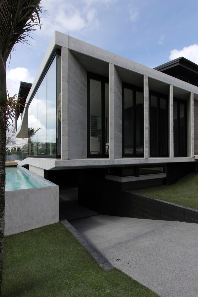 Contemporary home in Auckland.