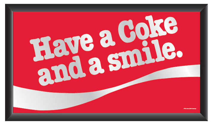 Coca-Cola Mirror - Have a Coke and a Smile