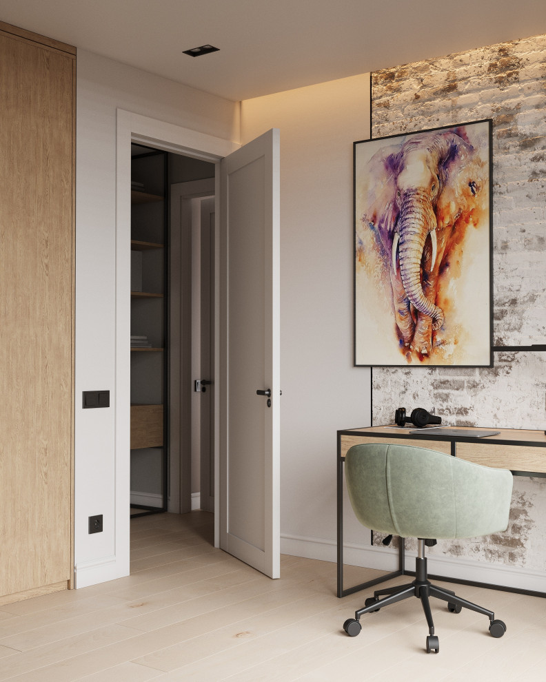 Дизайн-проект квартиры 60 кв.м в  стиле Петербургский Лофт