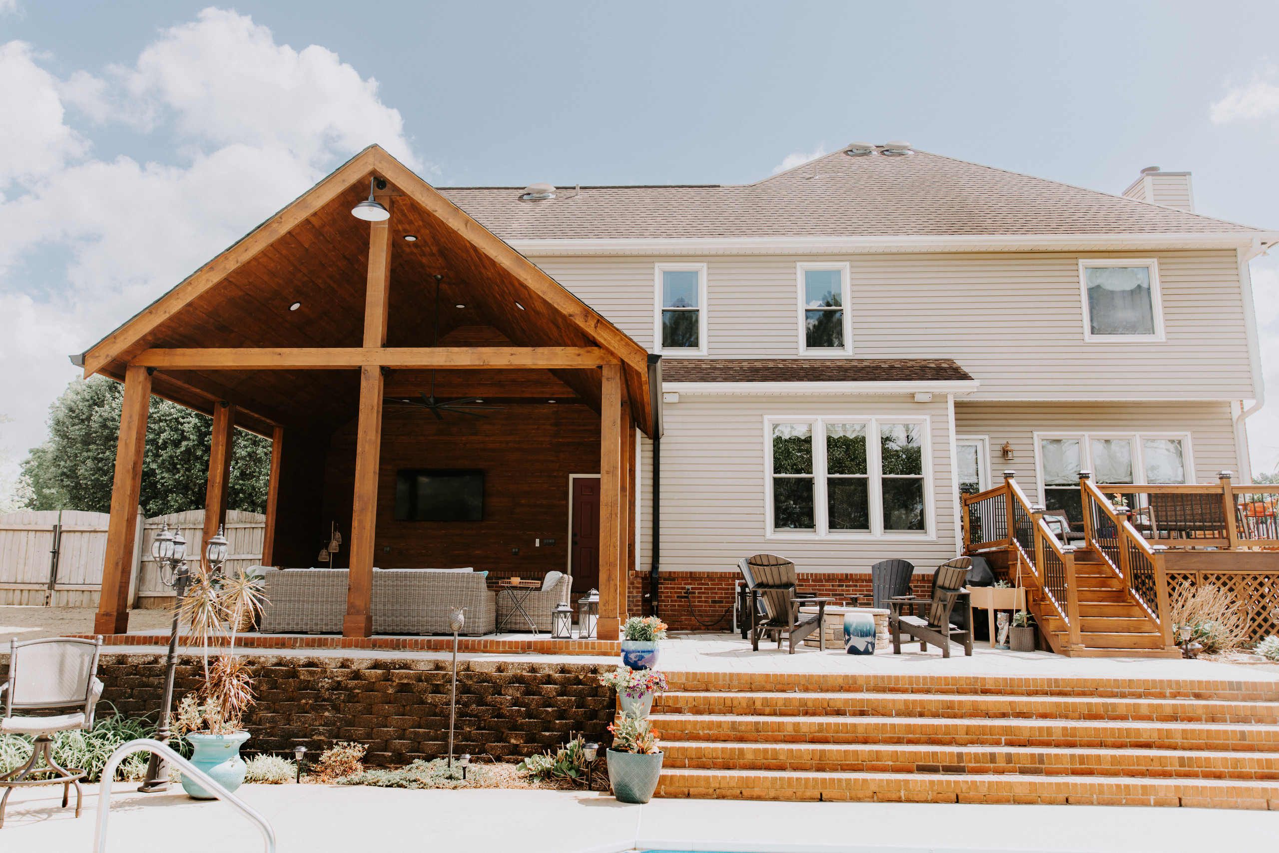 Outside Patio Remodel