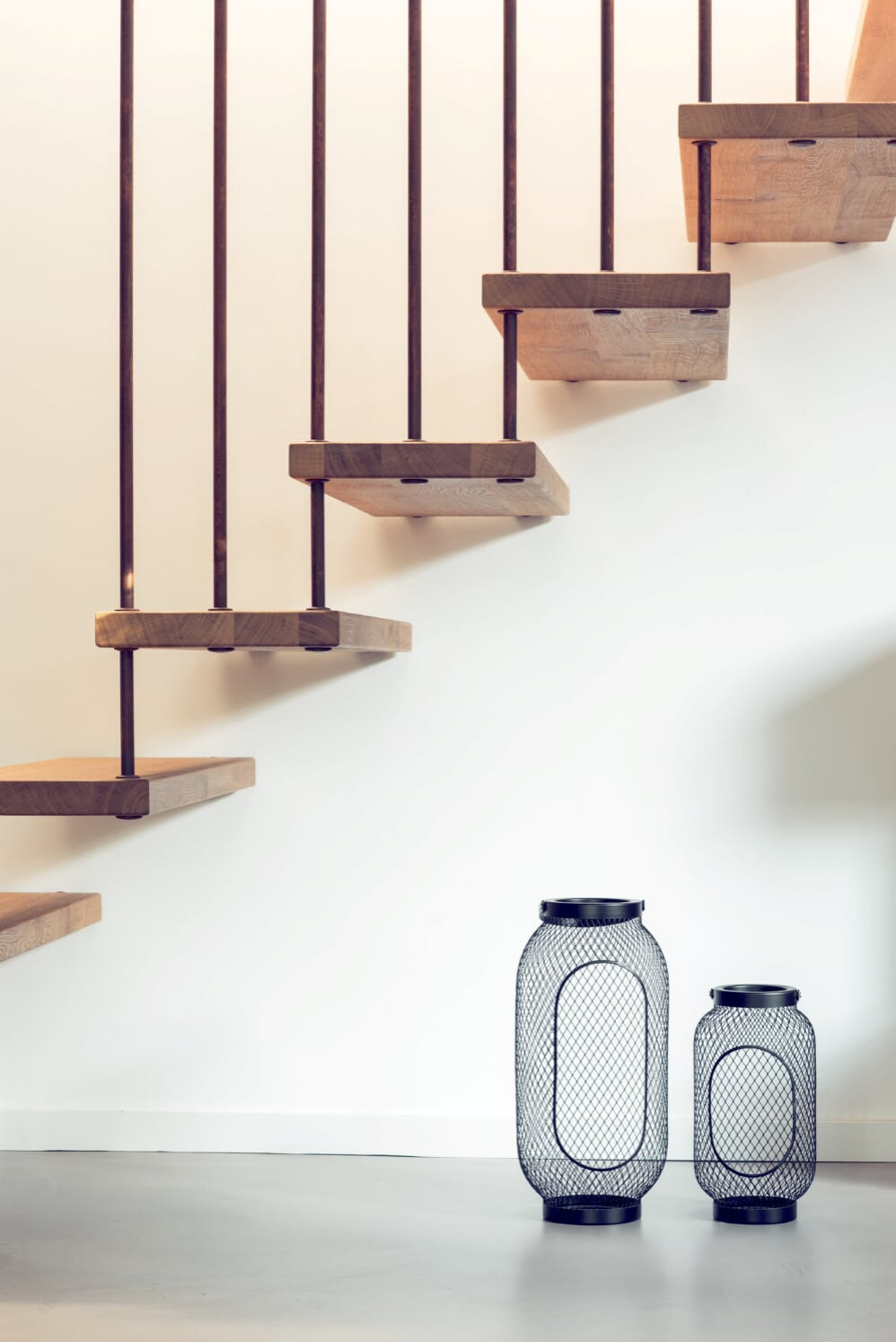 Лестница в стиле лофт