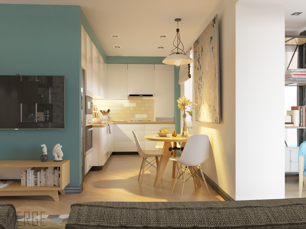 Реконструкция трехкомнатной квартиры в современном стиле. Вознесенск