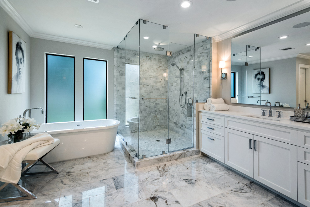 Brookeshire Flip - Transitional - Bathroom - Dallas - by LDI Studio | Houzz