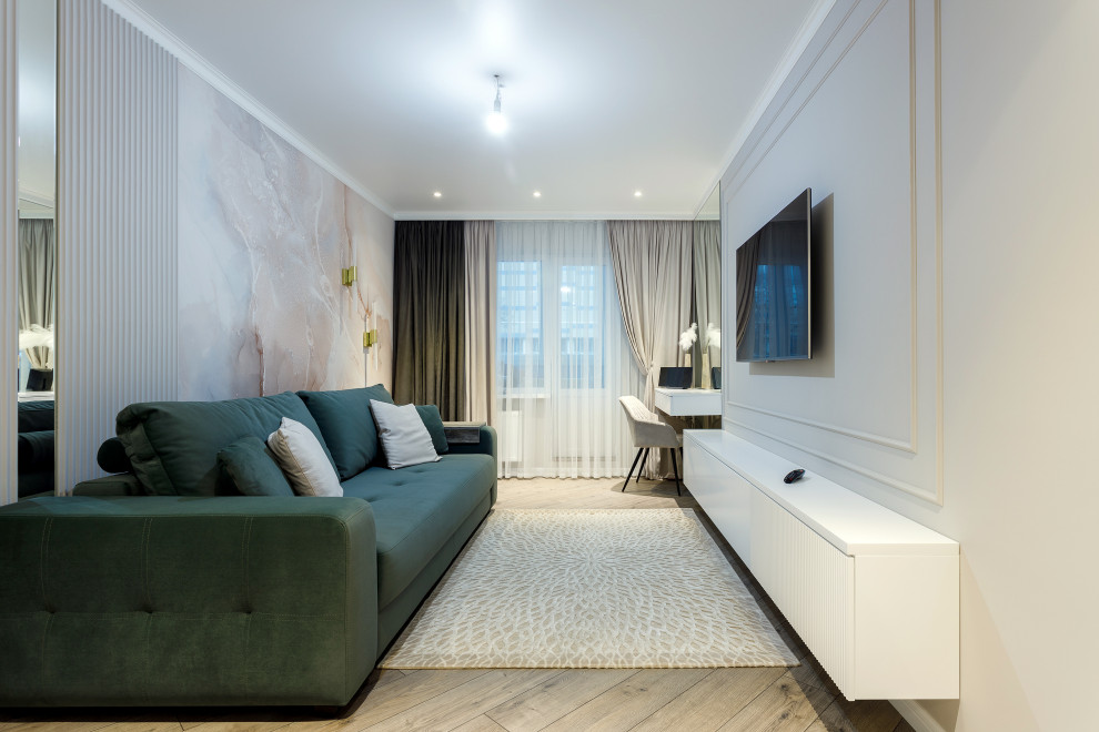 Съемка 2-х комнатной квартиры реализованного проекта