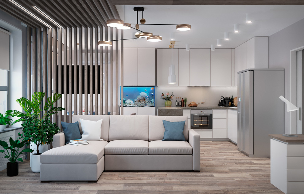 Дизайн проект 3-комнатной квартиры в Уфе