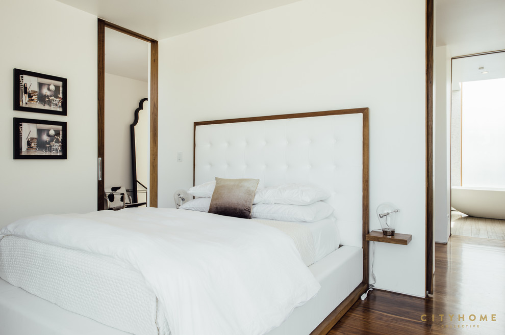 This is an example of a modern bedroom in Salt Lake City.