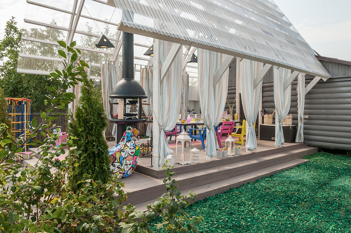 Терраса-взлётная полоса