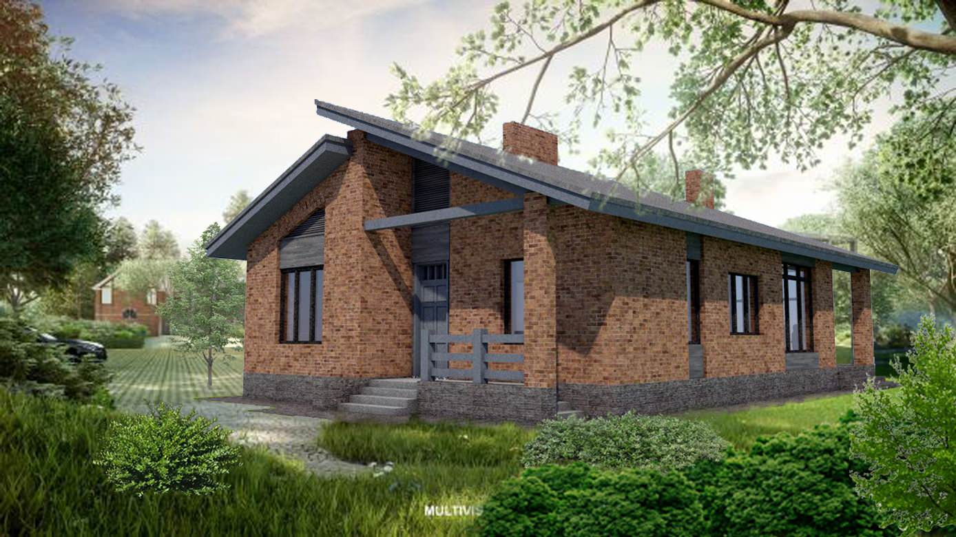 Проект одноэтажного дома