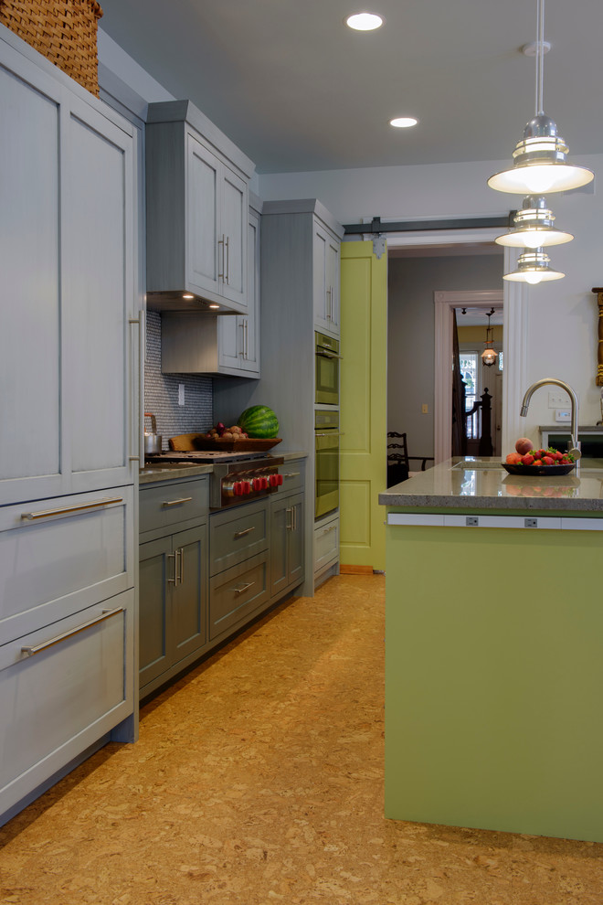 Photo of a transitional kitchen in Richmond.