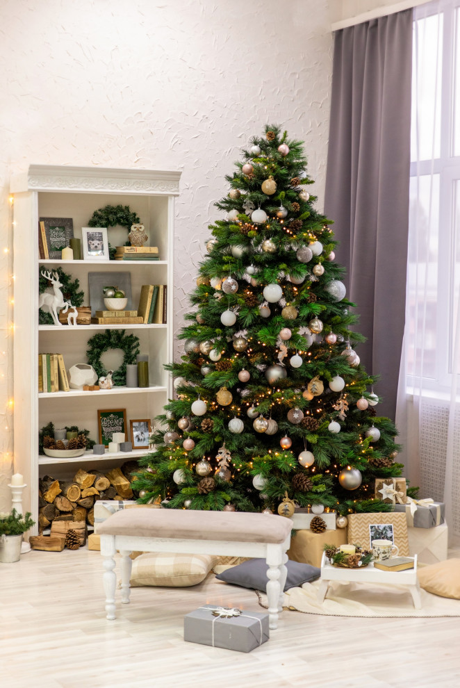 Новогодний декор фотостудии