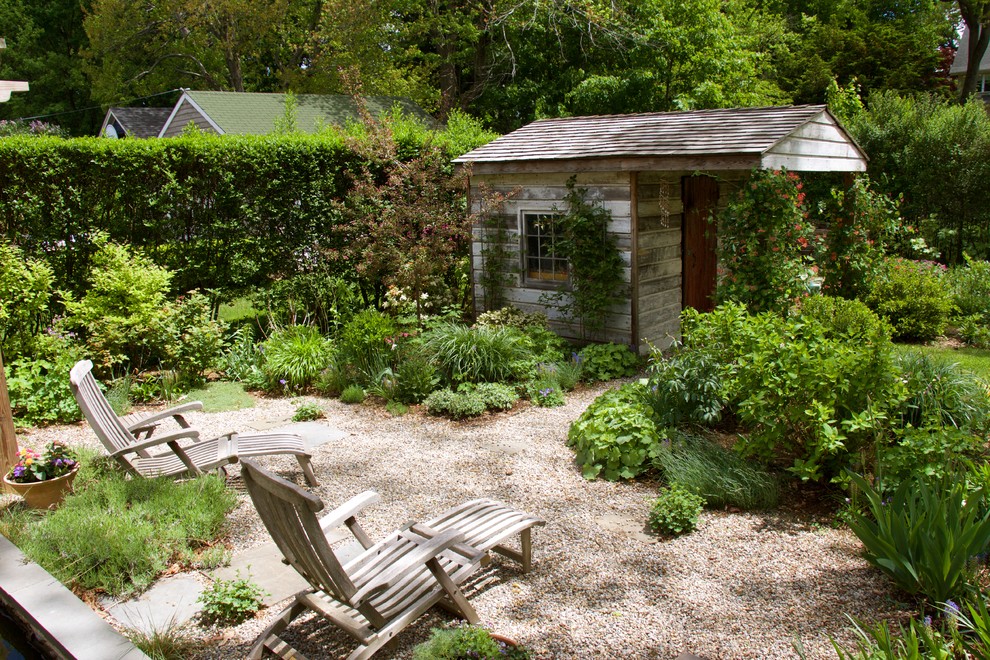 This is an example of a traditional detached garden shed in Newark.