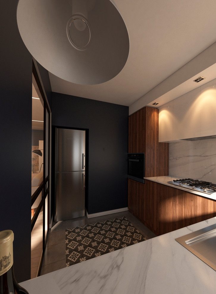 Проект трехкомнатной квартиры