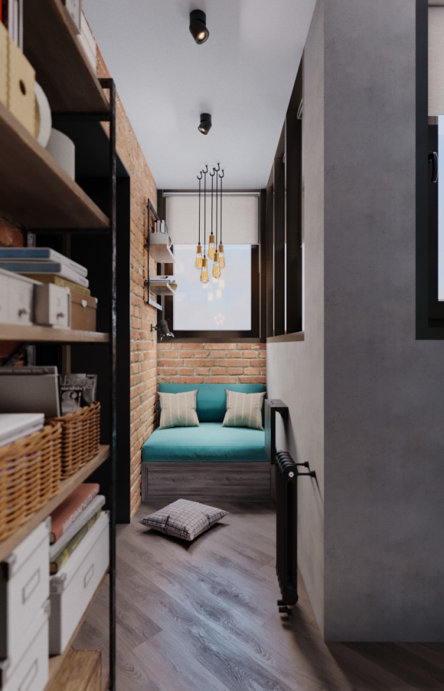 Проект квартиры с атриумом в ЖК "Поколение"