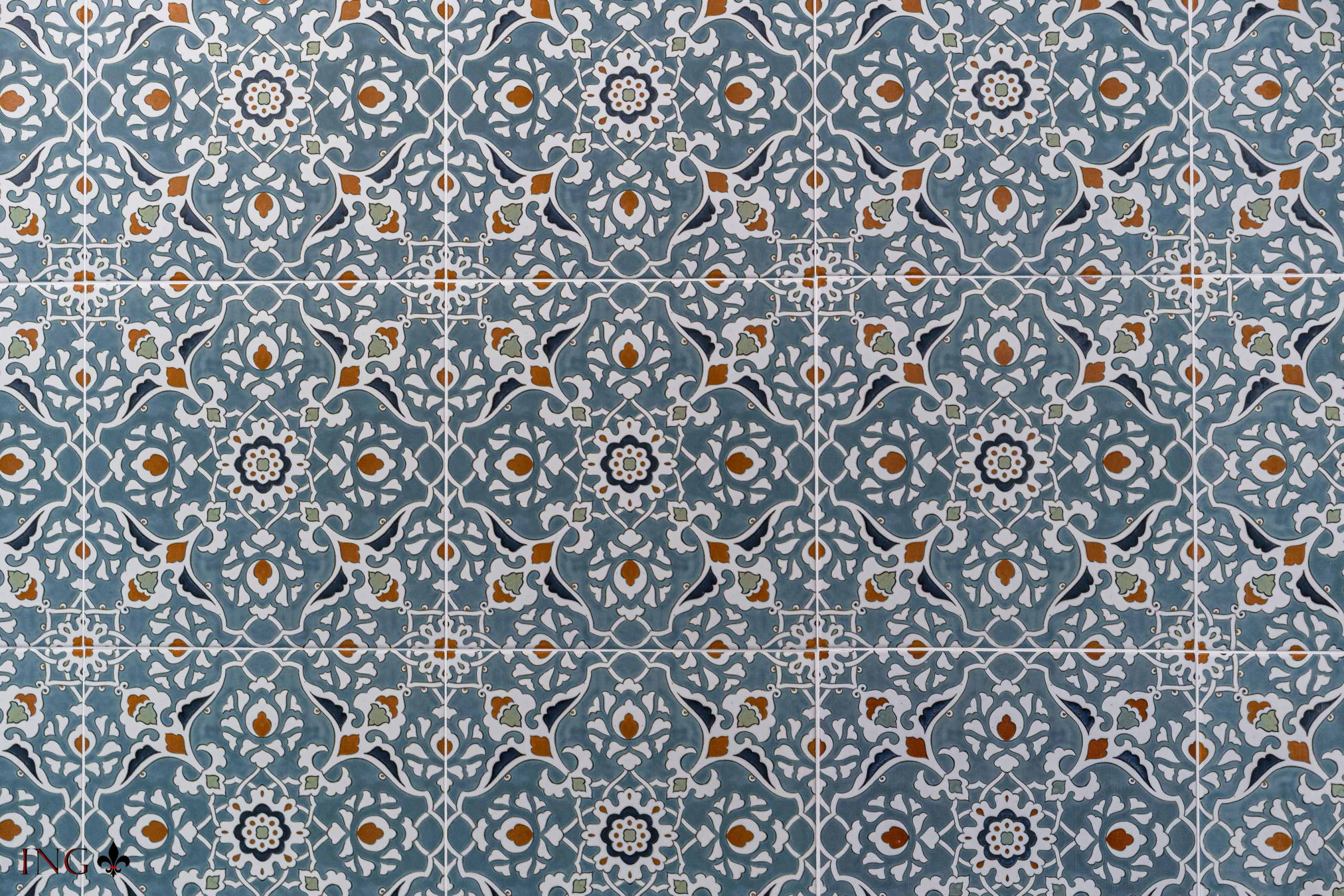 Close Up of Shower Tile