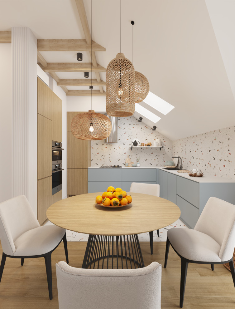 Кухня-гостиная ЖК "Черноморский 2"