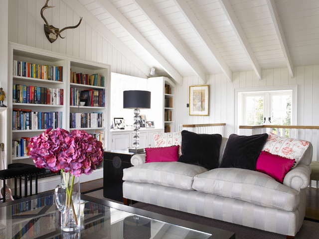 Beaulieu House by the Sea farmhouse-living-room