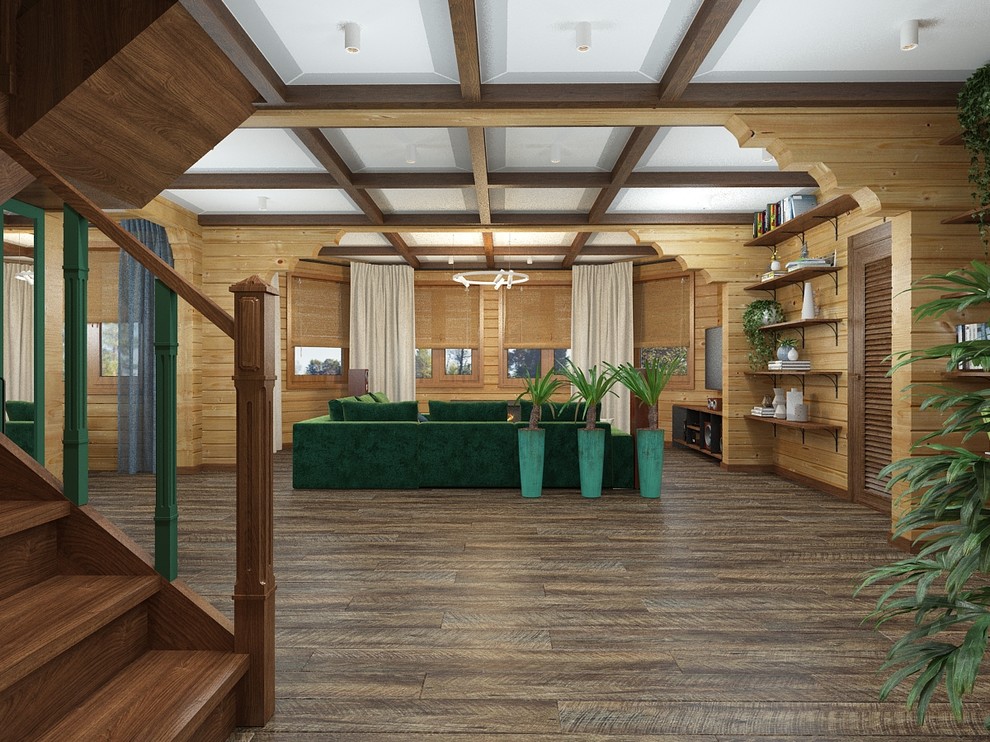 Проект загородного дома на острове Сахалин