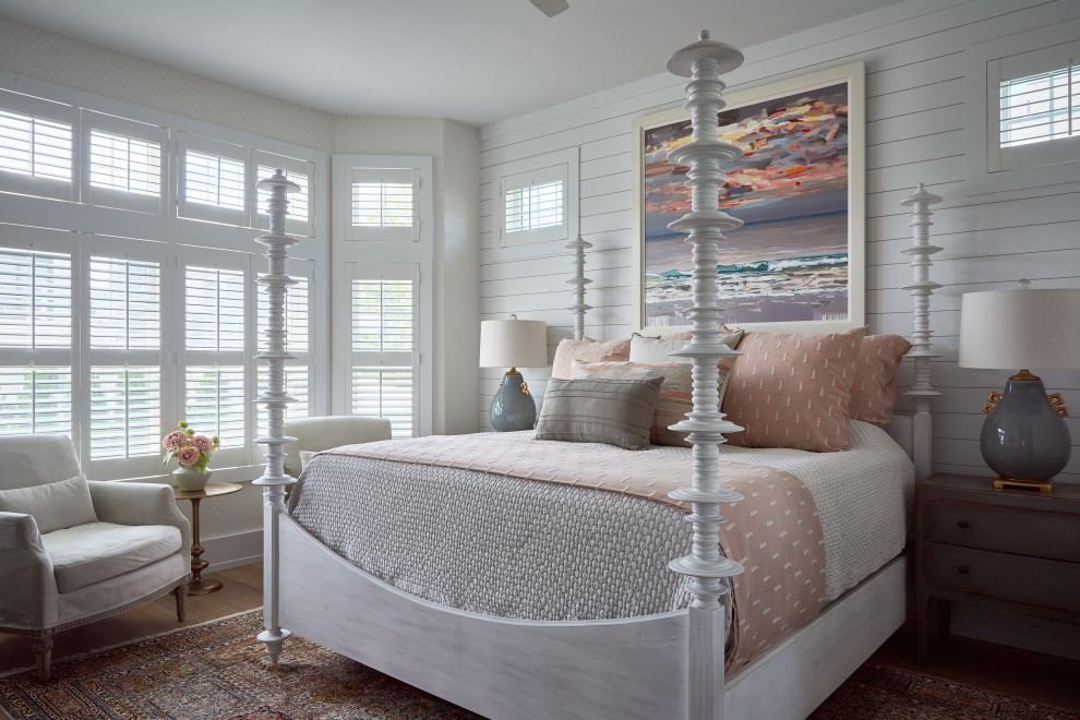 Bedroom - coastal bedroom idea in Philadelphia