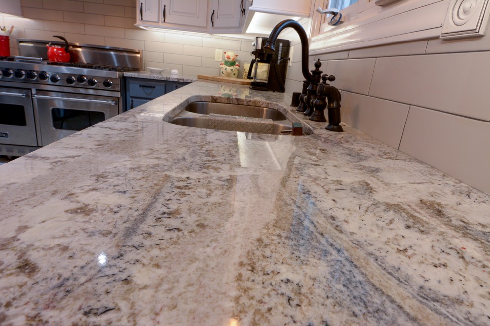 Mont Blue Granite Kitchen Contemporary Milwaukee By Tithof Tile And Marble Inc Houzz 7735