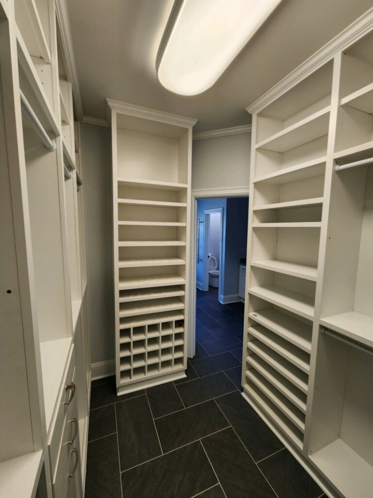 Photo of a modern storage and wardrobe in Charlotte.