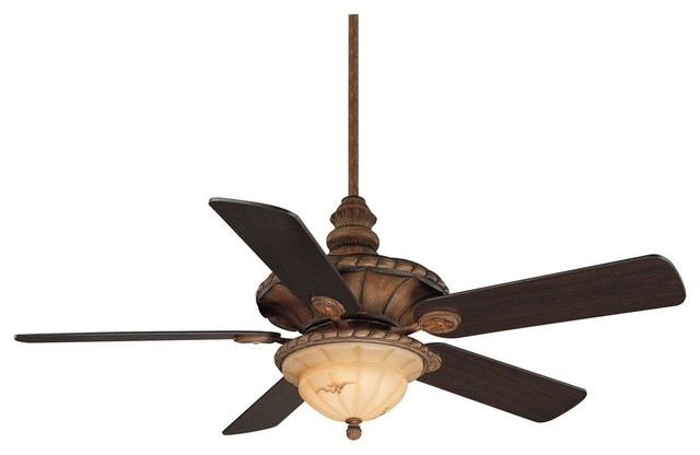 Savoy House 52-530-MO-10 Barley Twist 3 Light Indoor Ceiling Fan, Cottonwood