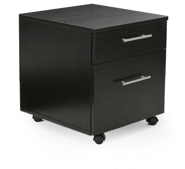 100 Collection 2 Drawer Mobile Pedestal File Cabinet Contemporary 100 Collection 2 Drawer Mobile Pedestal File Cabinet Contemporary Filing Cabinets By Unique Furniture