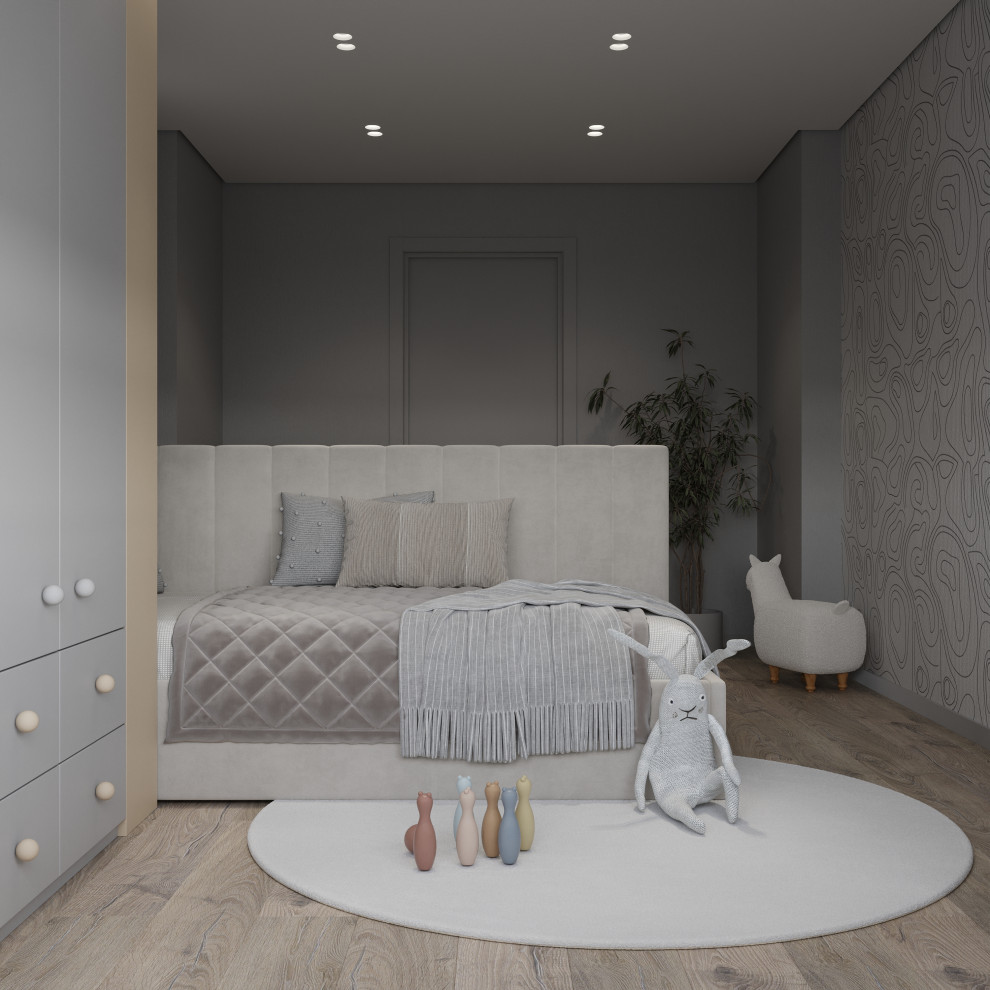 Проект квартиры для молодой семьи в Екатеринбурге.