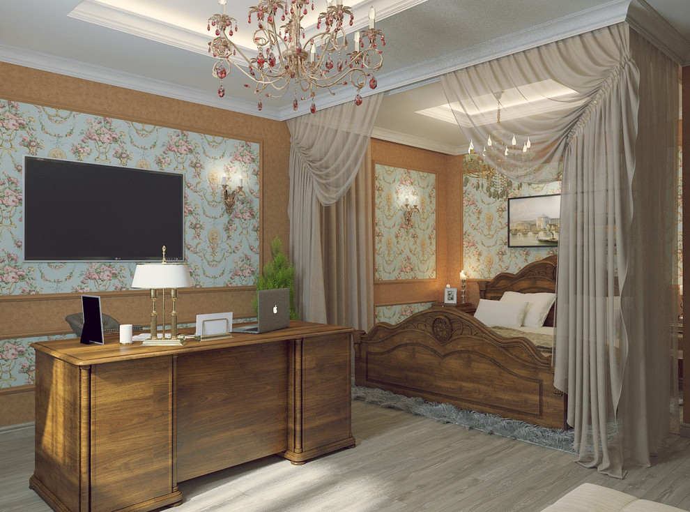 Дизайн квартиры с элементами классики  в г. Екатеринбурге