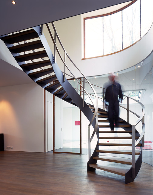 Atelier und Wohnhaus contemporary-trappa