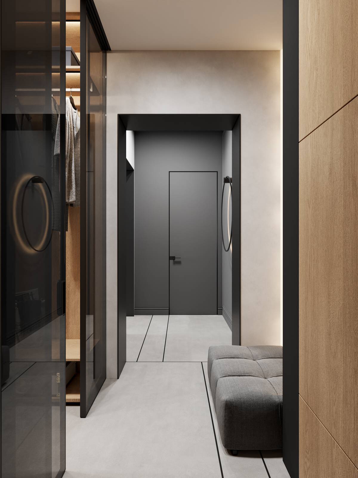 Дизайн трёхкомнатной квартиры в ЖК "Дом на Зелейной | Санкт-Петербург | Россия |