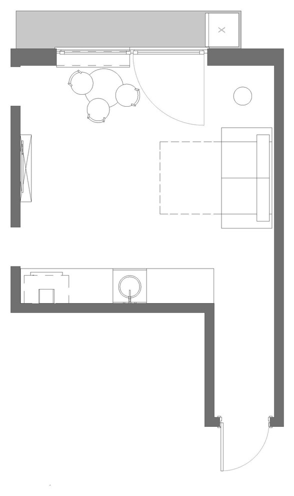 Гостиная. Ул. Василисы Кожиной