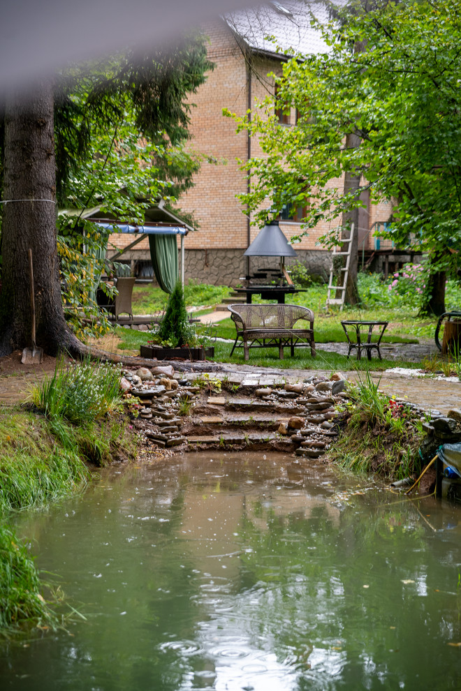 Декорирование беседки и участка Людмилы Хитяевой. "На дачу! С Наташей Барбье"