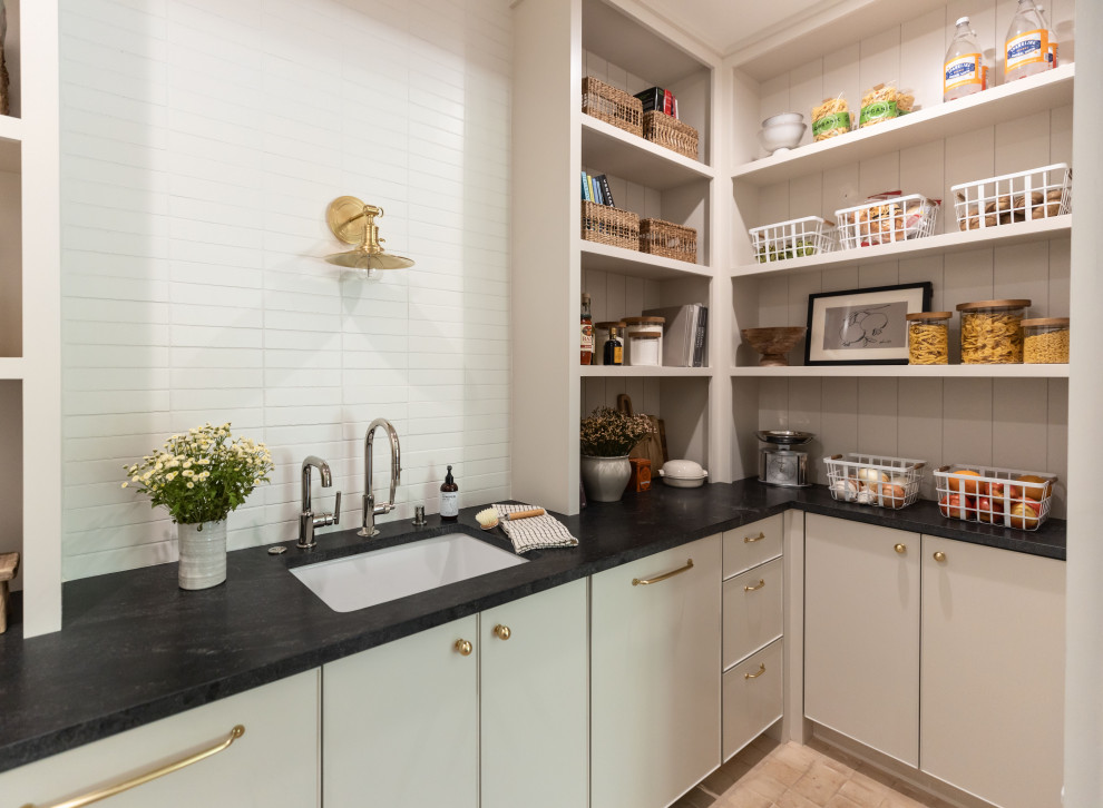 Laundry room - transitional laundry room idea in Phoenix
