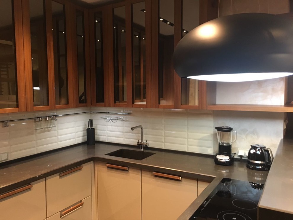 Квартира с камином ЖК "Мосфильмовский".