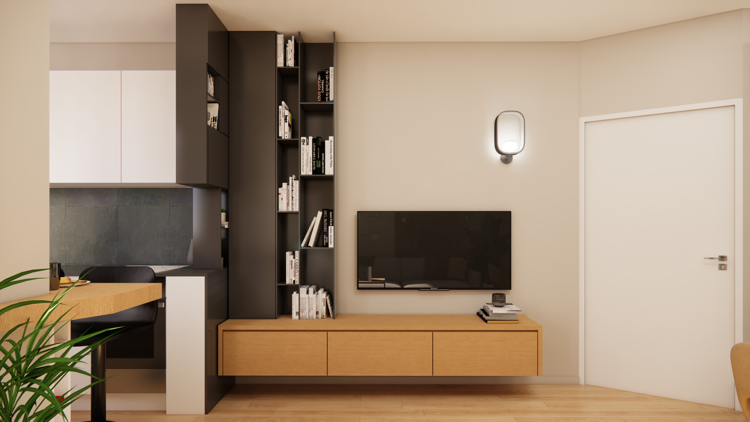Living con cucina