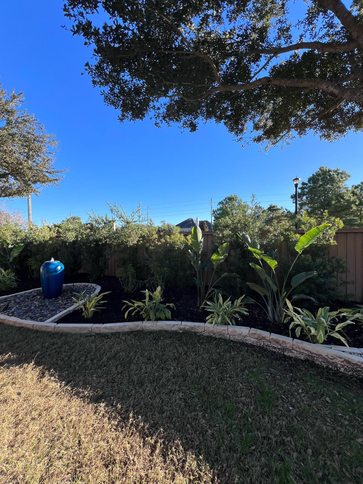 Putting Green, Backyard Paradise and Front yard Makeover in Fulshear!