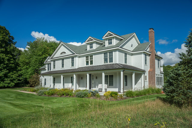 Custom Homes klassisk-fasad