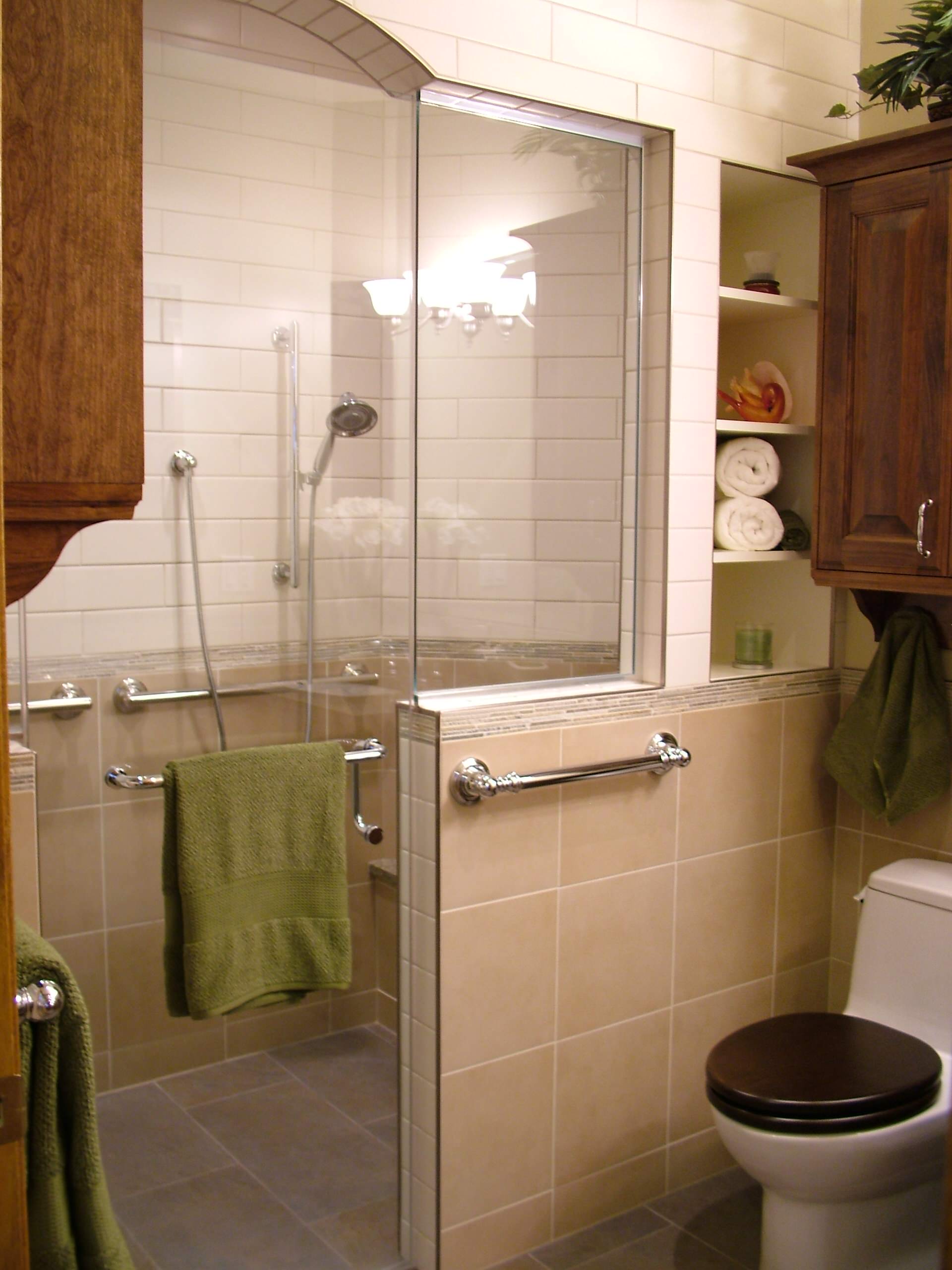 Zero Threshold Shower Bathroom Ideas Photos Houzz