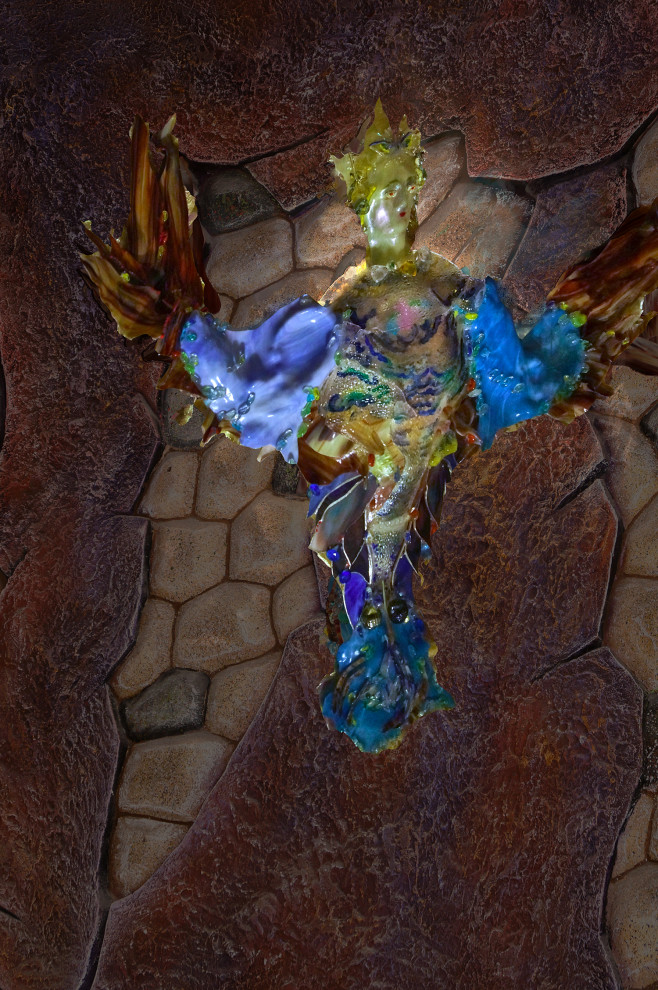 Обьемный витраж-витражные лампы в стиле тиффани.