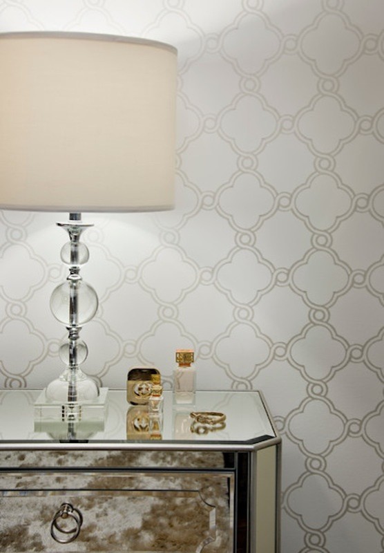 Example of a transitional bedroom design in Chicago