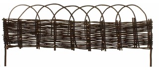 Woven Willow Edging with Arc Top, 16