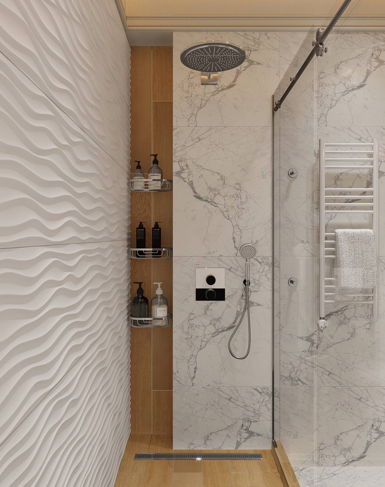 СВЕТЛЫЙ ИНТЕРЬЕР В ЖК ДОНСКОЙ ОЛИМП