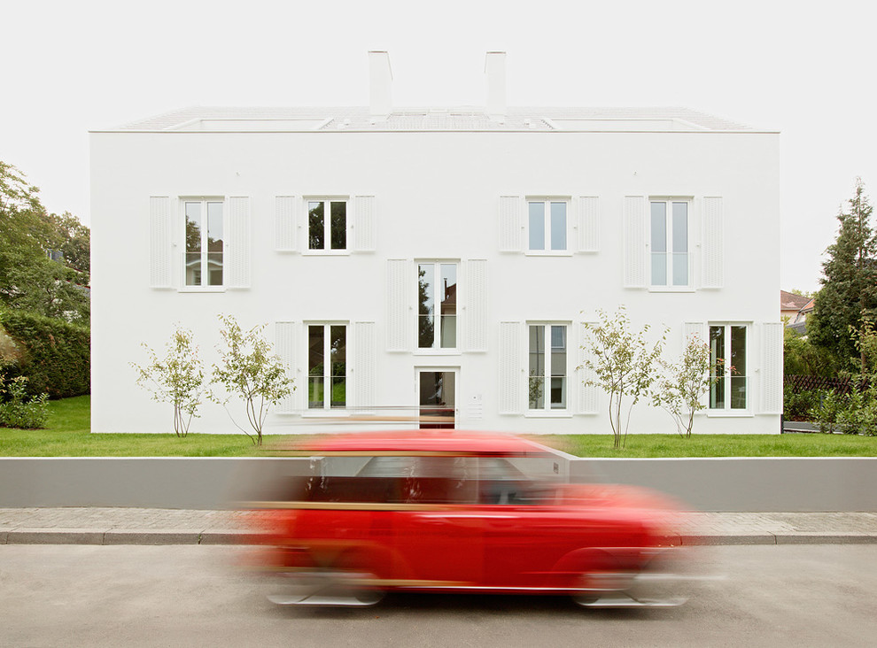 This is an example of a contemporary exterior in Stuttgart.
