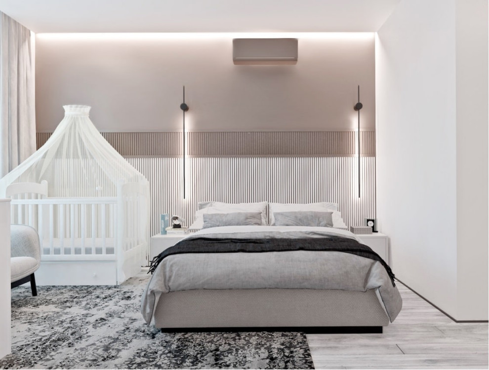 Дизайн 2 комнатной квартиры в стиле современного минимализма