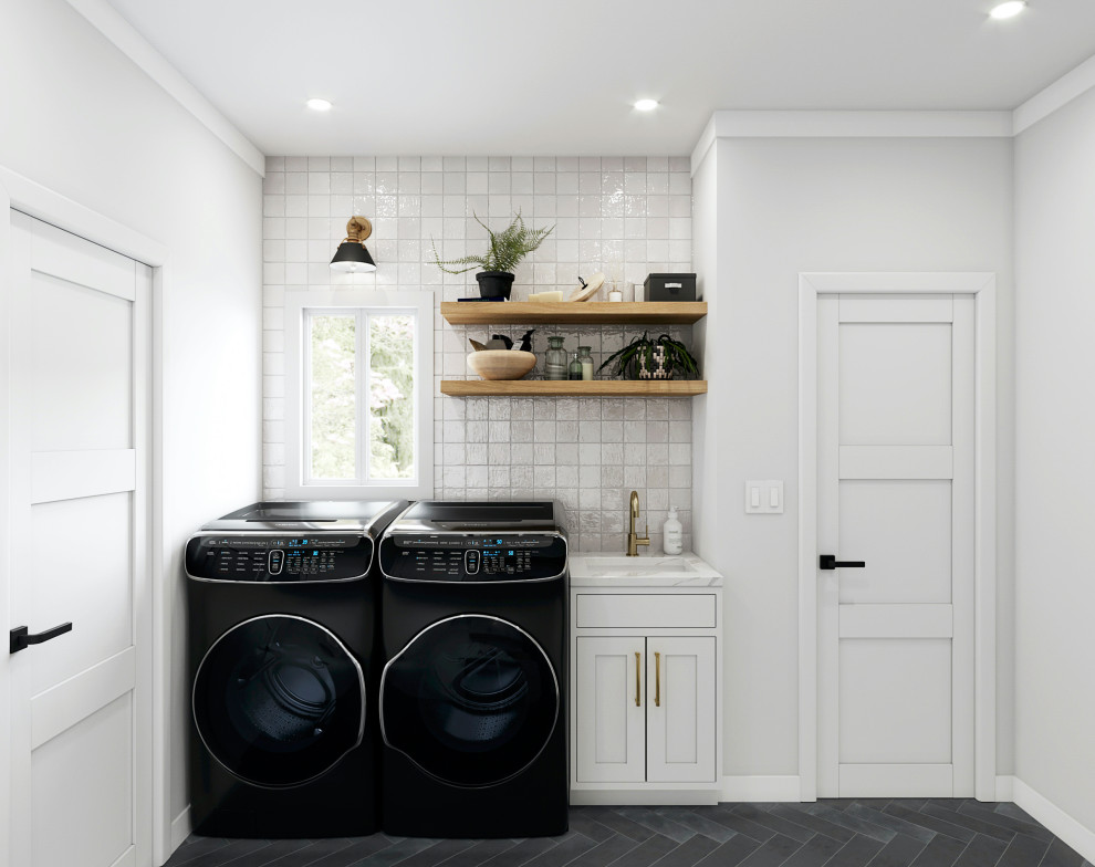 Design ideas for a laundry room in San Francisco.